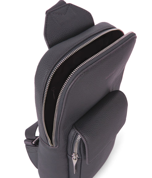 ALLAR Vegan Sling Bag - Grain | Color: Coal - variant::coal