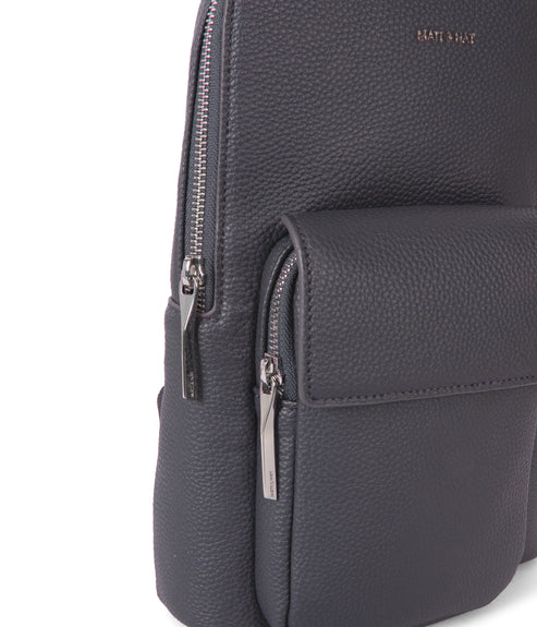 ALLAR Vegan Sling Bag - Grain | Color: Coal - variant::coal