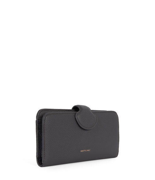 FLOAT Vegan Wallet - Grain | Color: Coal - variant::coal