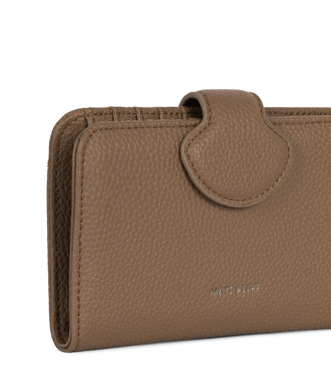 FLOATSM Small Vegan Wallet - Grain | Color: Toffee - variant::toffee