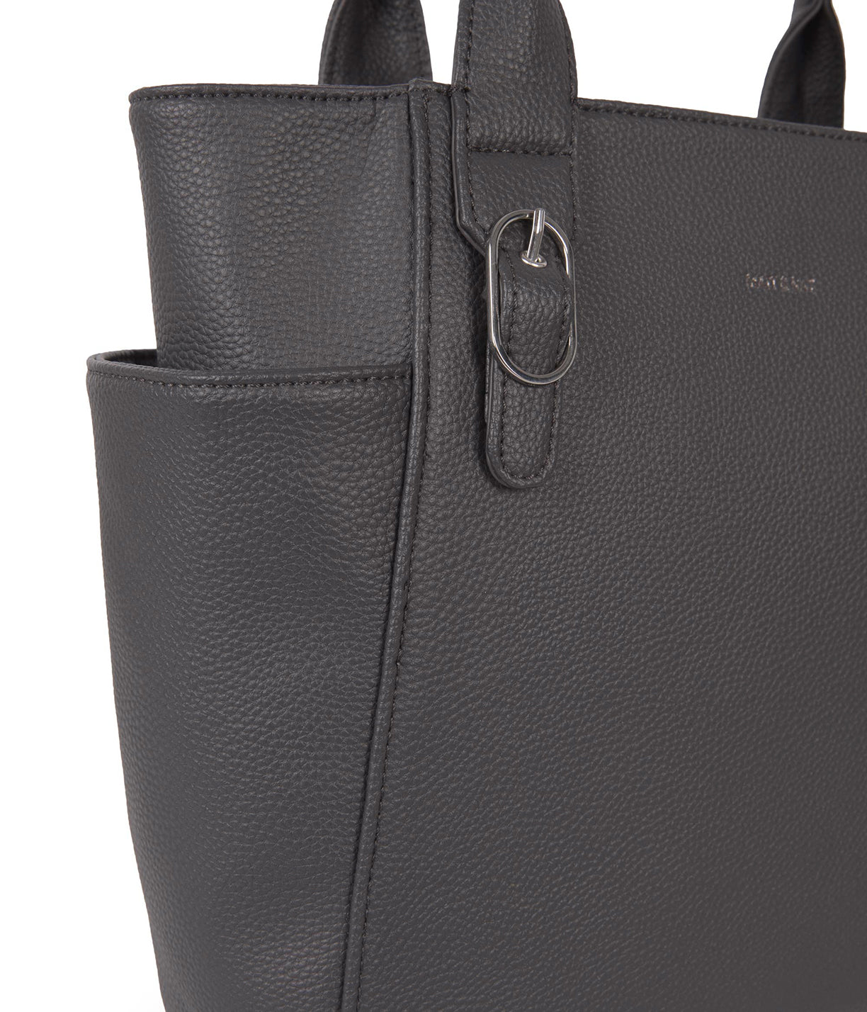 IONA Vegan Tote Bag - Grain | Color: Coal - variant::coal