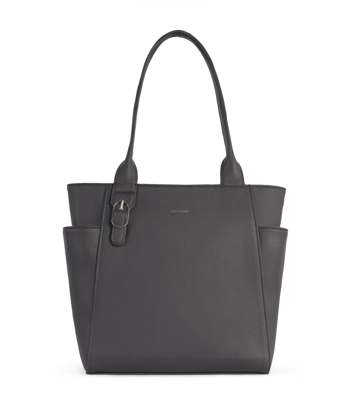 IONA Vegan Tote Bag - Grain | Color: Coal - variant::coal