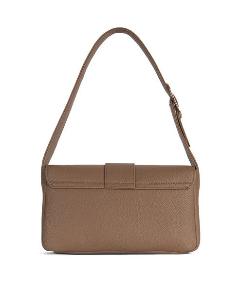 ISABELLE Vegan Shoulder Bag – Grain | Color: Toffee- variant::toffee