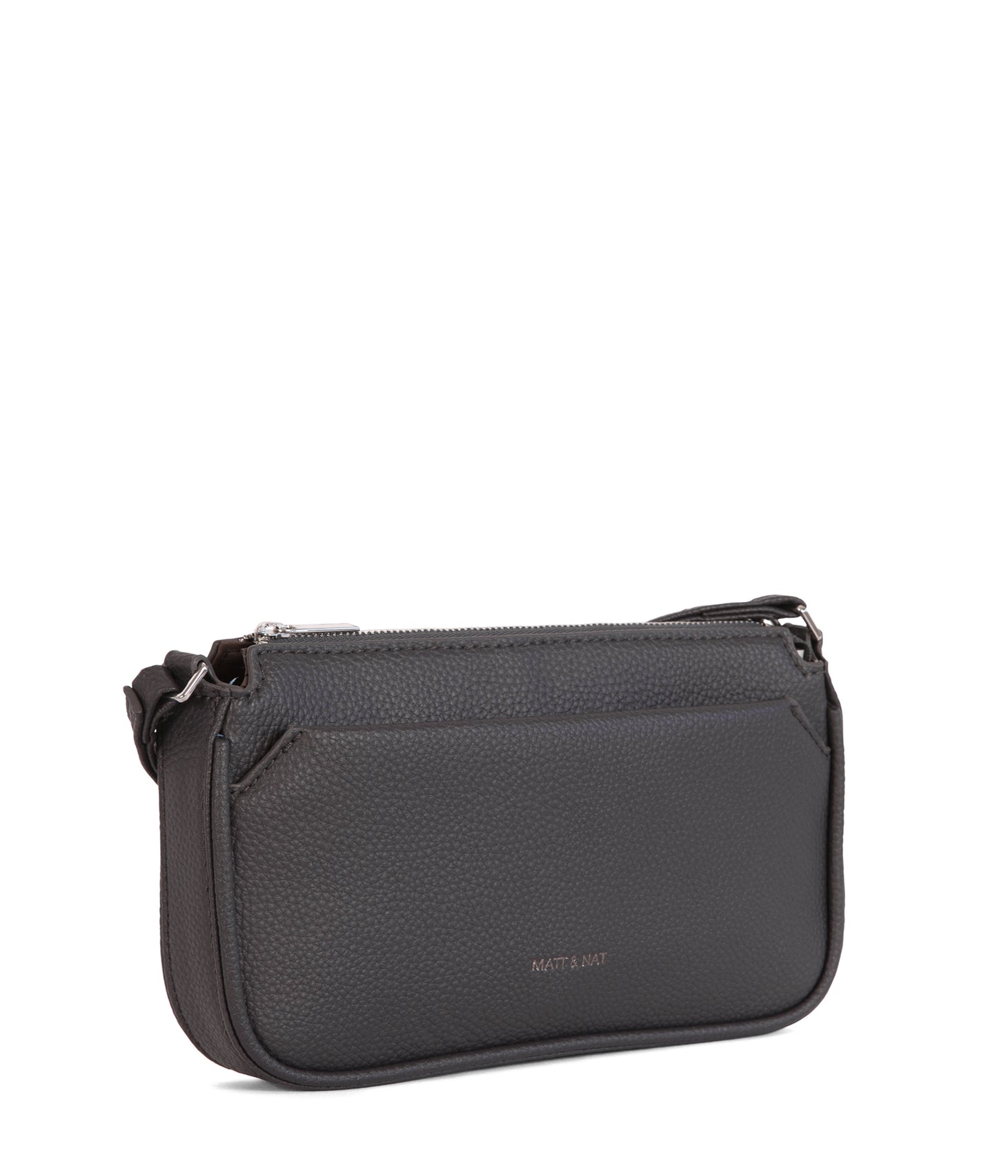 IVY Vegan Crossbody Bag - Grain | Color: Coal- variant::coal