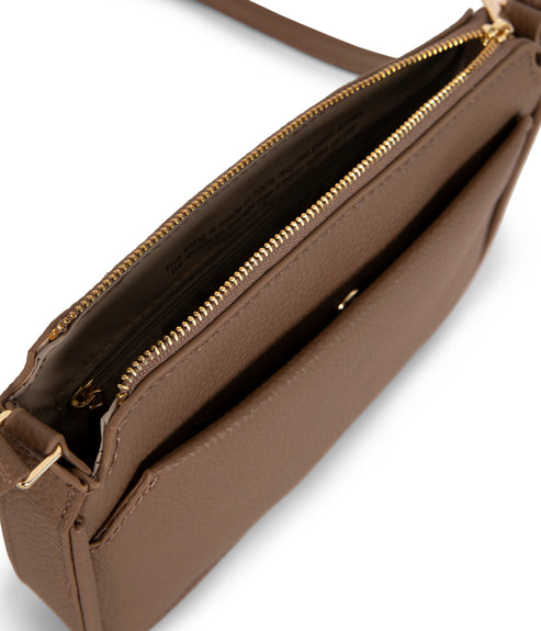 IVY Vegan Crossbody Bag - Grain | Color: Toffee- variant::toffee