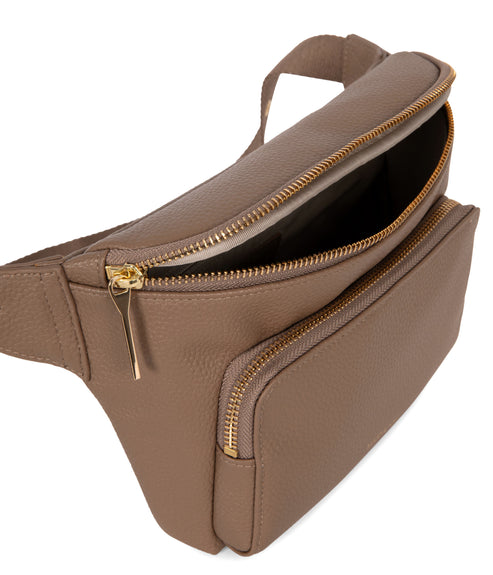 KORA Vegan Belt Bag - Grain | Color: Toffee - variant::toffee