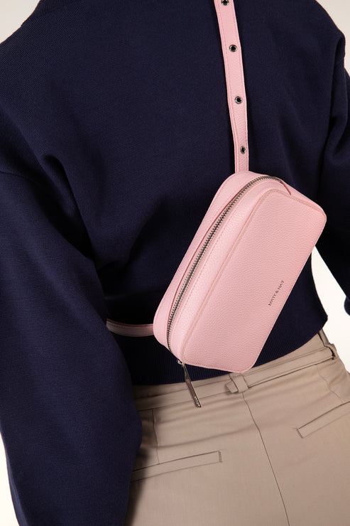 LARRA Vegan Belt Bag – Grain | Color: Quartz - variant::quartz