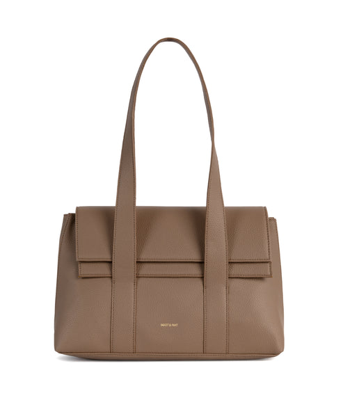 MOLLY Vegan Tote Bag – Grain | Color: Toffee - variant::toffee