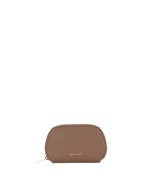 NADYA Vegan Card Holder – Grain | Color: Toffee - variant::toffee