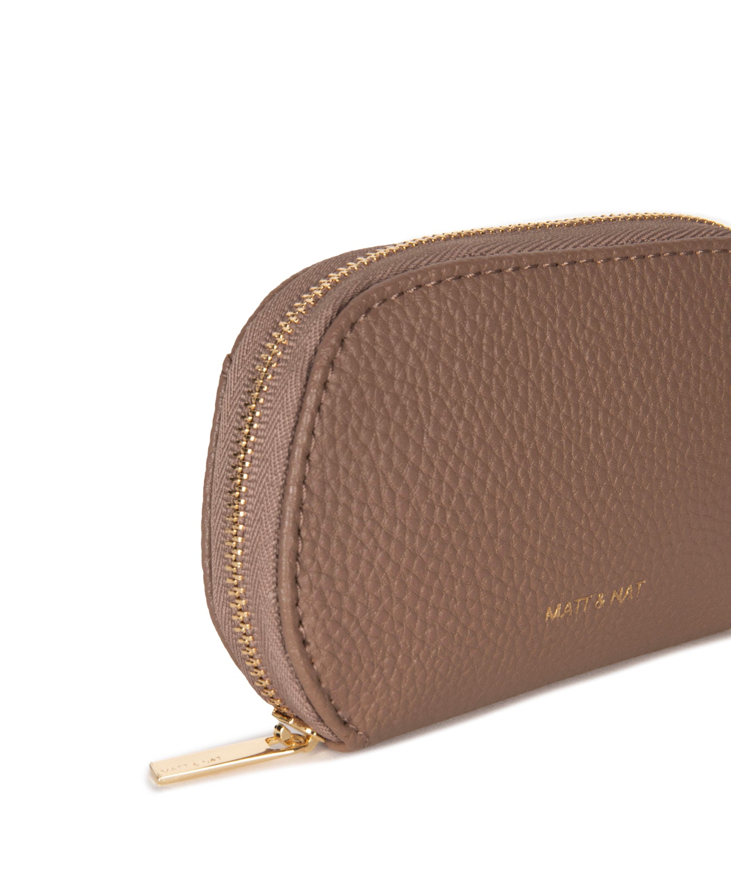 NADYA Vegan Card Holder – Grain | Color: Toffee - variant::toffee