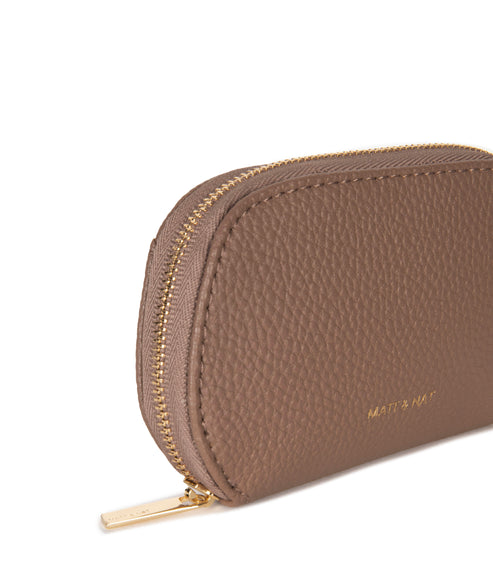 NADYA Vegan Card Holder – Grain | Color: Toffee - variant::toffee