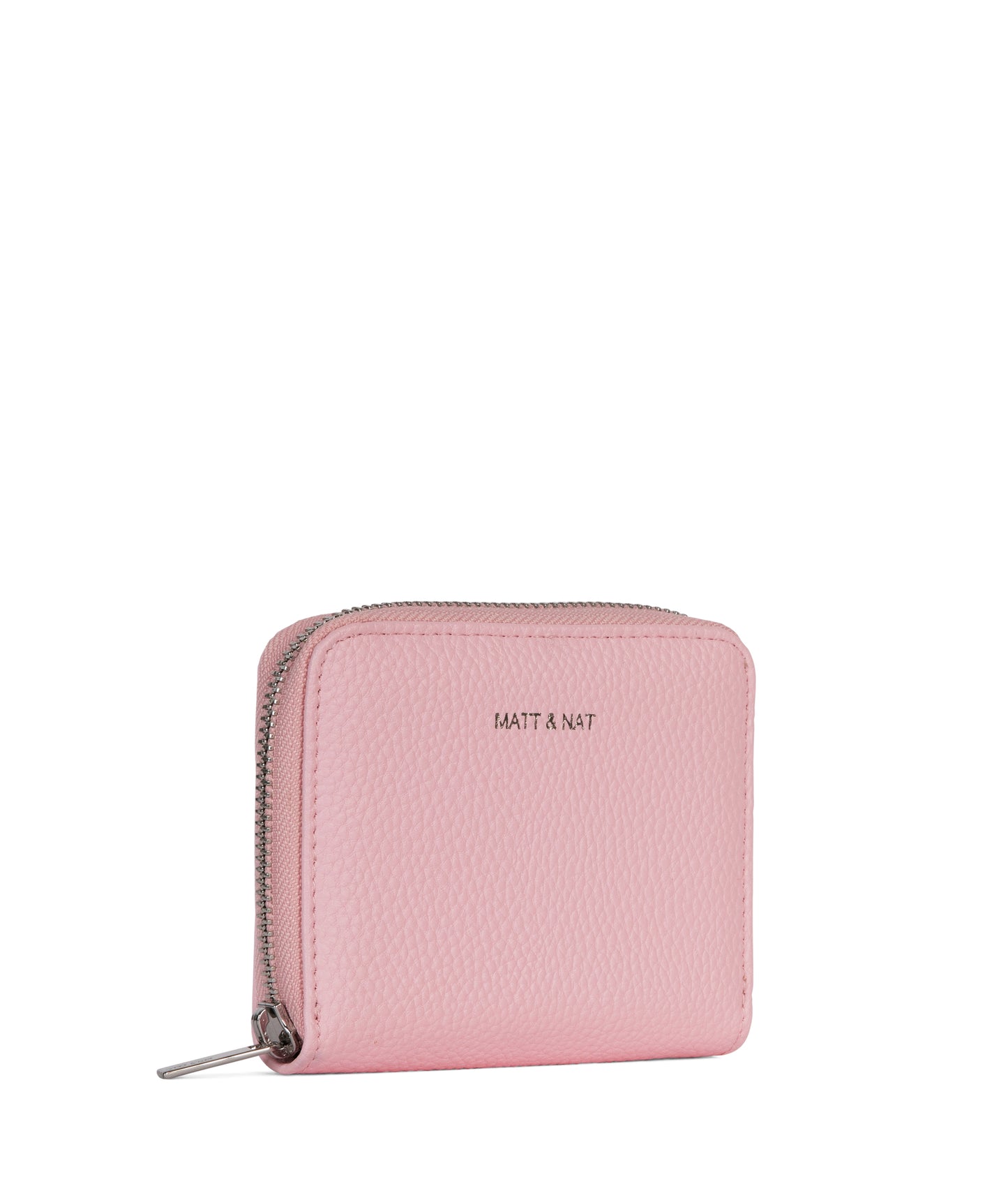 RUE Small Vegan Zip Wallet - Grain | Color: Quartz - variant::quartz