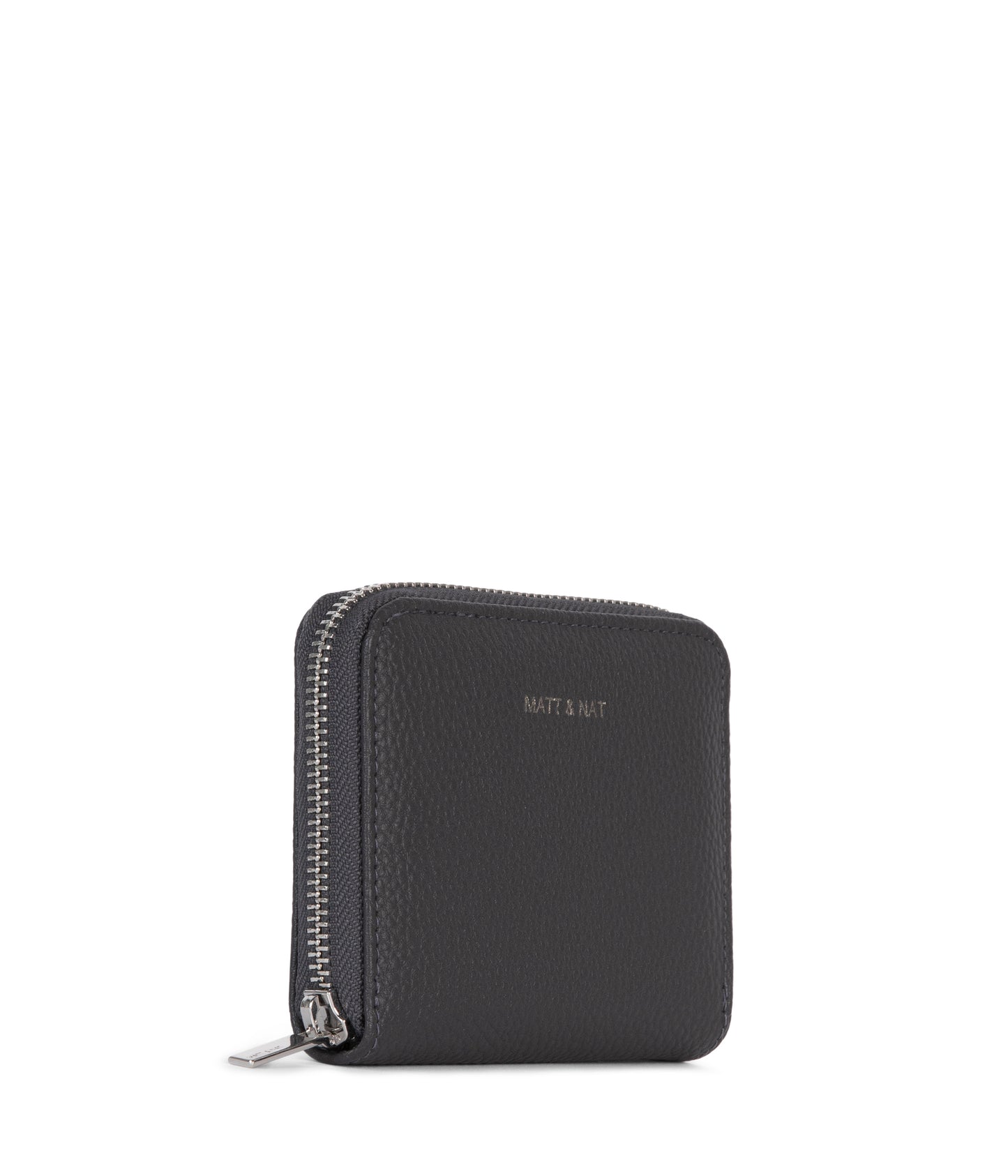 RUE Small Vegan Zip Wallet - Grain | Color: Coal - variant::coal
