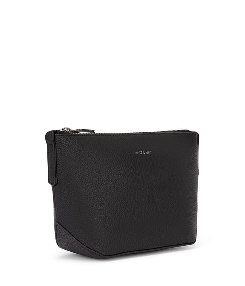 SAM Vegan Crossbody Bag - Grain | Color: Black - variant::black