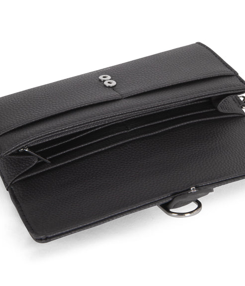 SEUN Vegan Wallet – Grain | Color: Coal - variant::coal