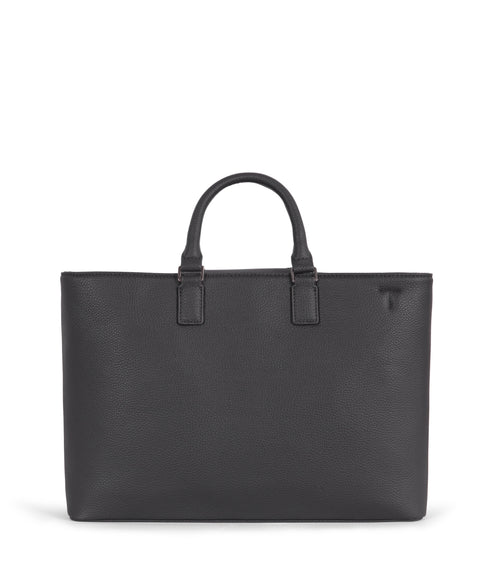 SEVYN Vegan Satchel - Grain | Color: Coal - variant::coal