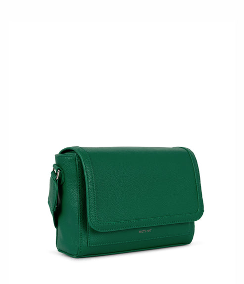 SUNNY Vegan Shoulder Bag – Grain | Color: Avocado - variant::avocado