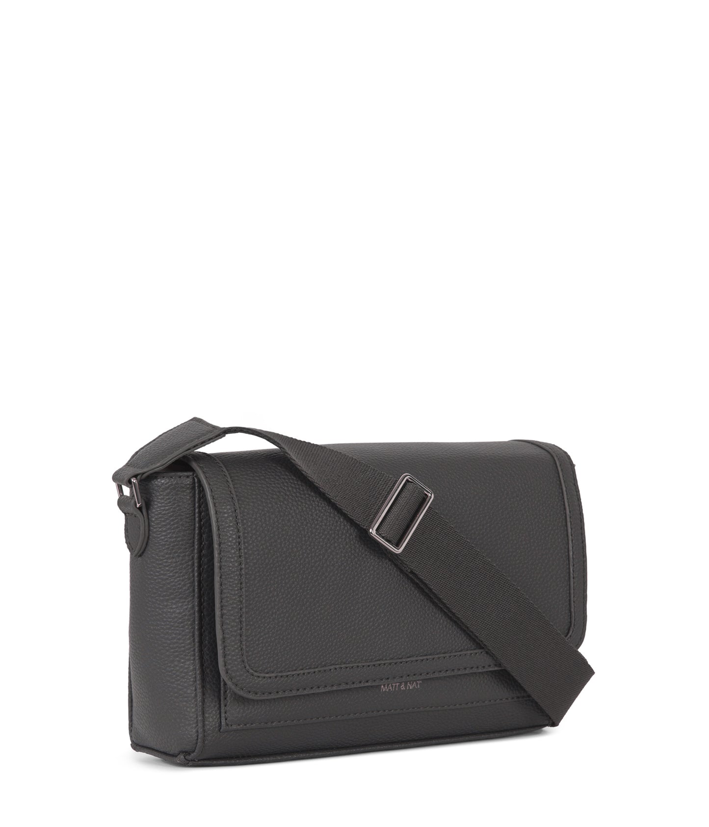 SUNNY Vegan Shoulder Bag – Grain | Color: Coal - variant::coal