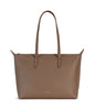 ABBI Vegan Tote Bag - Grain | Color: Toffee- variant::toffee