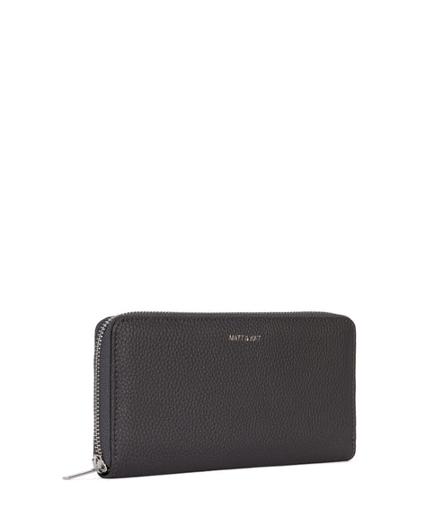 CENTRAL Vegan Wallet - Grain | Color: Coal - variant::coal