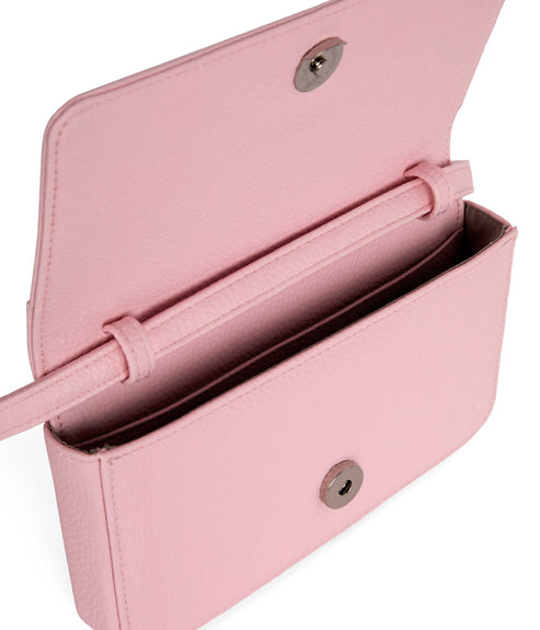 ERIN Vegan Crossbody Bag - Grain | Color: Quartz- variant::quartz