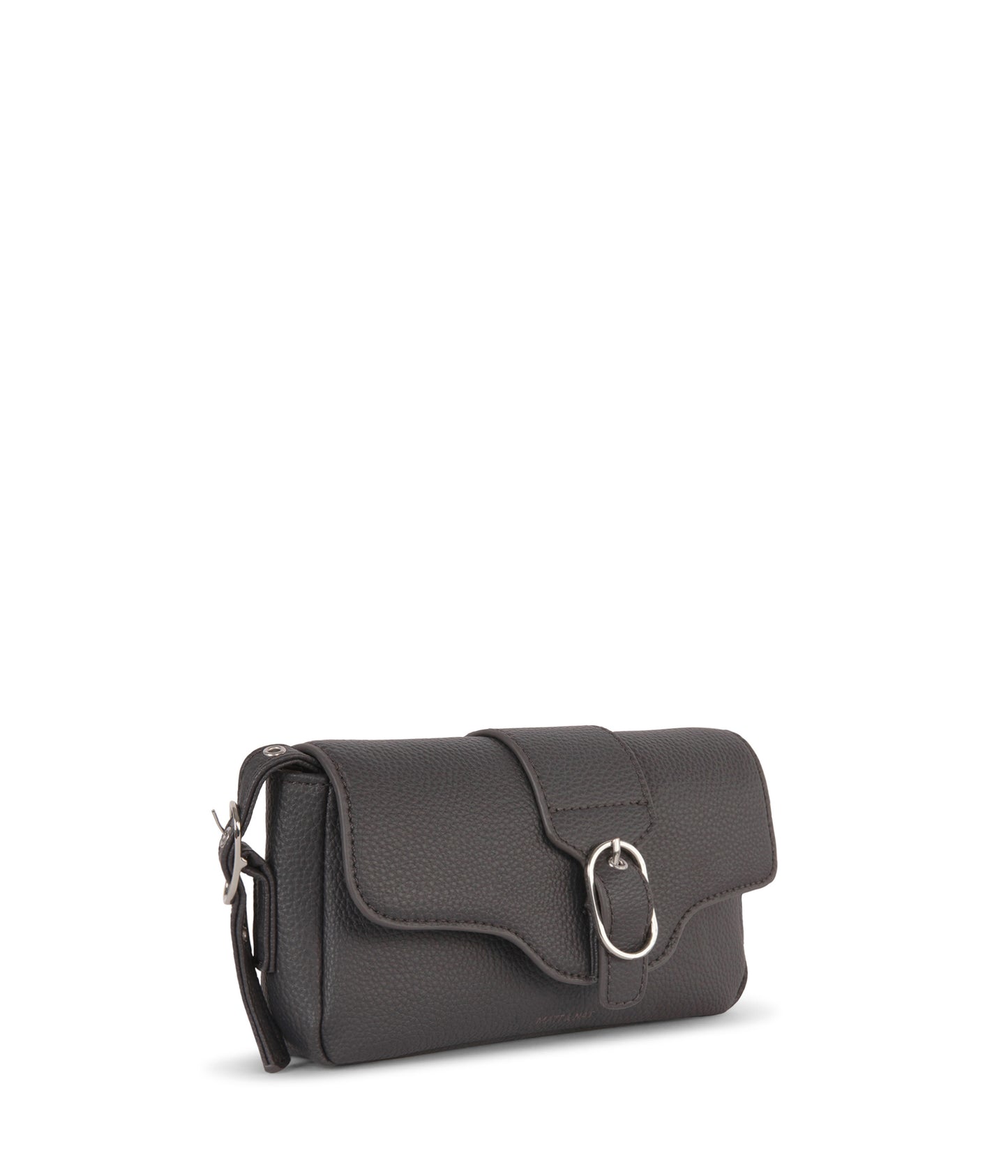 ISABELLE SM Vegan Crossbody Bag – Grain | Color: Coal variant::coal