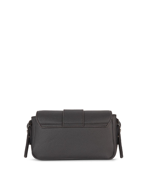 ISABELLE SM Vegan Crossbody Bag – Grain | Color: Coal variant::coal