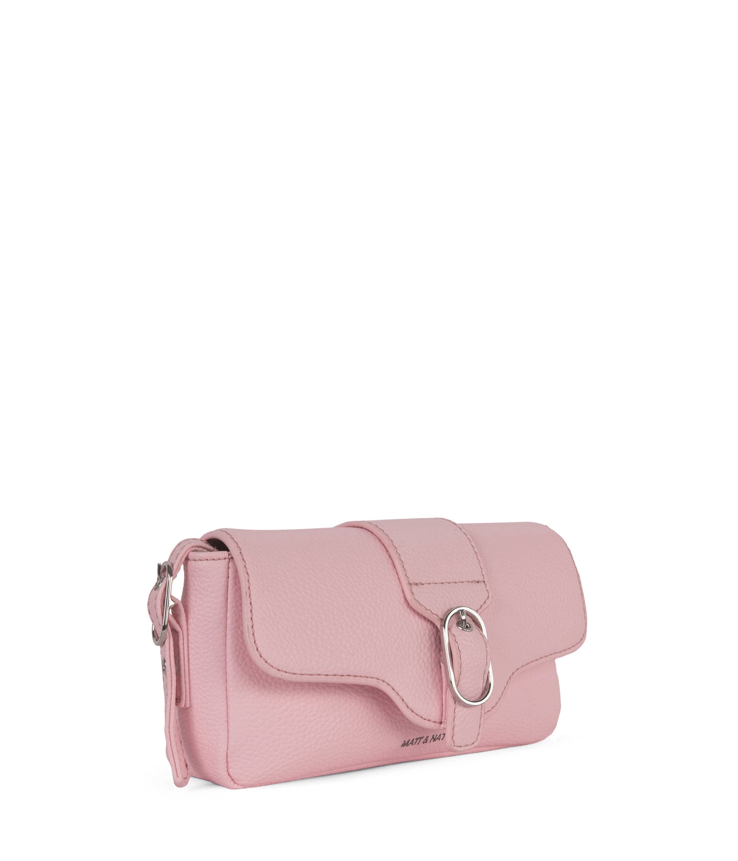 ISABELLE SM Vegan Crossbody Bag – Grain | Color: Quartz- variant::quartz