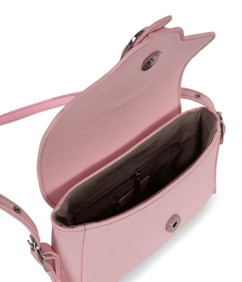 ISABELLE SM Vegan Crossbody Bag – Grain | Color: Quartz- variant::quartz