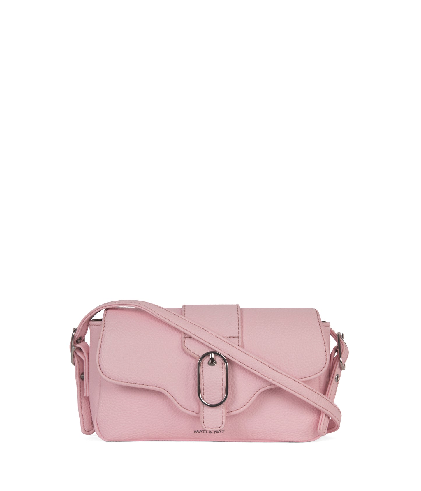 ISABELLE SM Vegan Crossbody Bag – Grain | Color: Quartz- variant::quartz