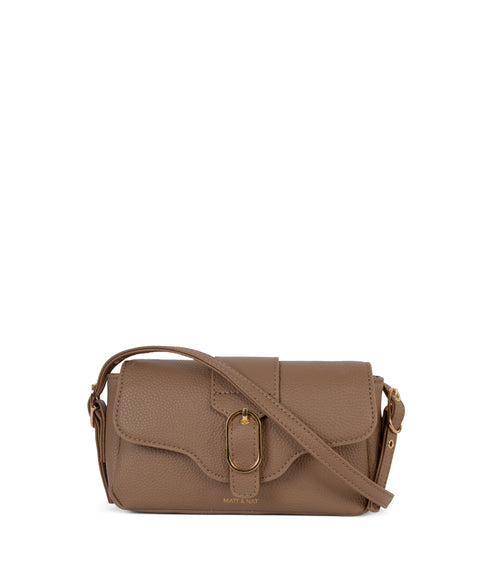 ISABELLE SM Vegan Crossbody Bag – Grain | Color: Toffee variant::toffee