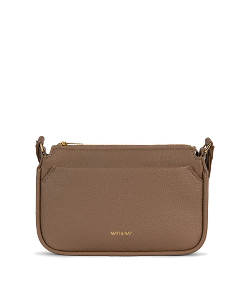 IVY Vegan Crossbody Bag - Grain | Color: Toffee- variant::toffee