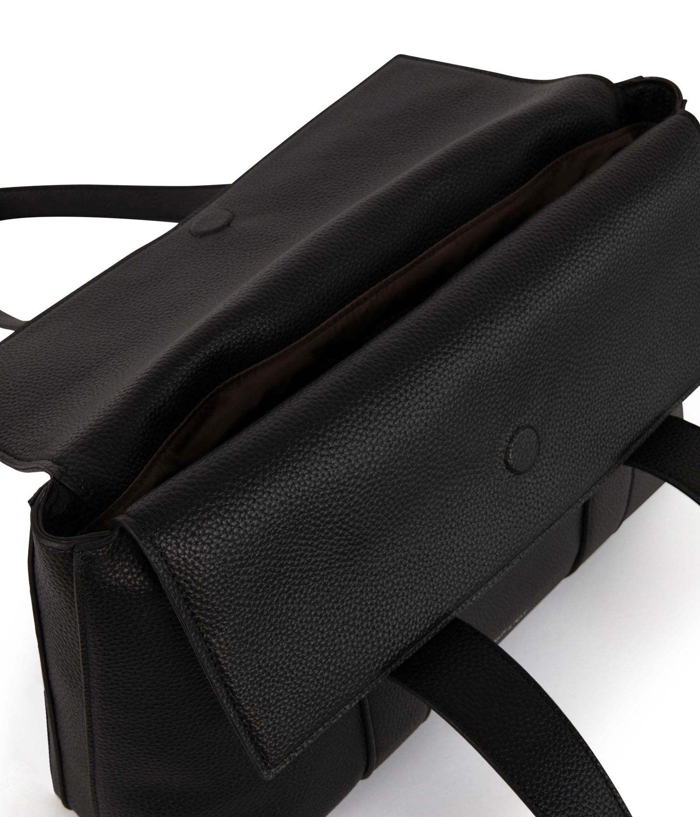 MOLLY Vegan Tote Bag – Grain | Color: Black - variant::black