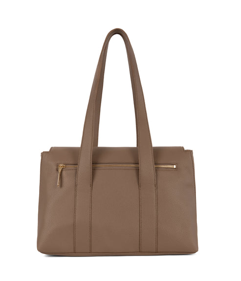 MOLLY Vegan Tote Bag – Grain | Color: Toffee - variant::toffee