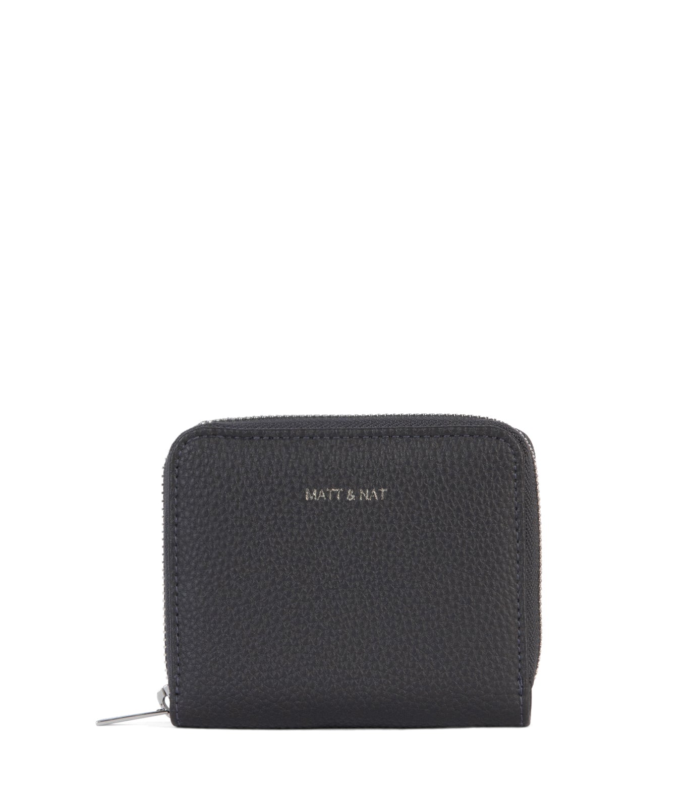 RUE Small Vegan Zip Wallet - Grain | Color: Coal - variant::coal