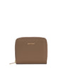 RUE Small Vegan Zip Wallet - Grain | Color: Toffee - variant::toffee