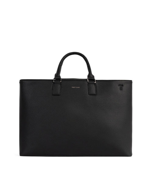 SEVYN Vegan Satchel - Grain | Color: Black - variant::black