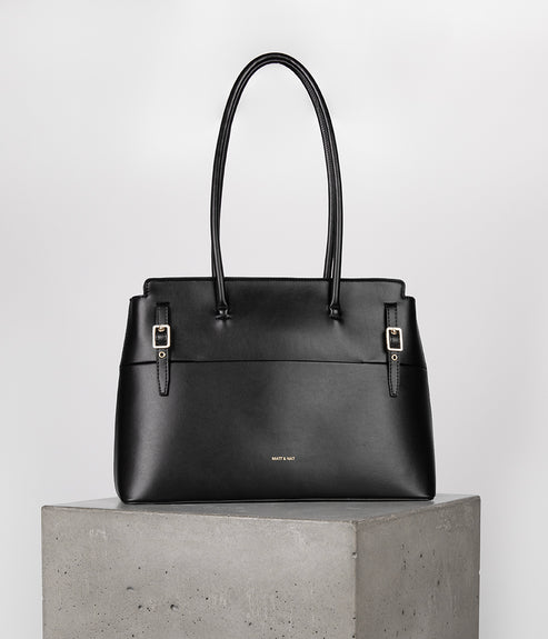 ADRIA Vegan Tote Bag - UPPEAL™ | Color: Black - variant::black