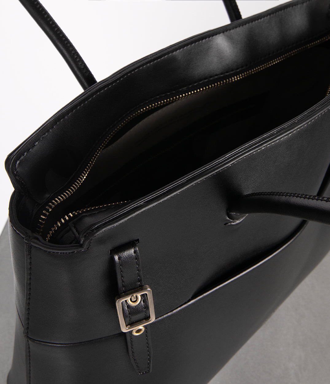 ADRIA Vegan Tote Bag - UPPEAL™ | Color: Black - variant::black