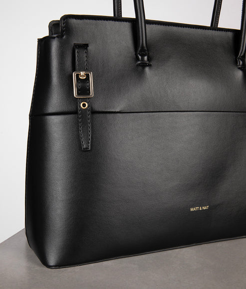 ADRIA Vegan Tote Bag - UPPEAL™ | Color: Black - variant::black