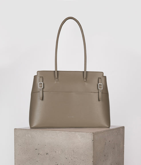 ADRIA Vegan Tote Bag - UPPEAL™ | Color: Cappuccino - variant::cappuccino