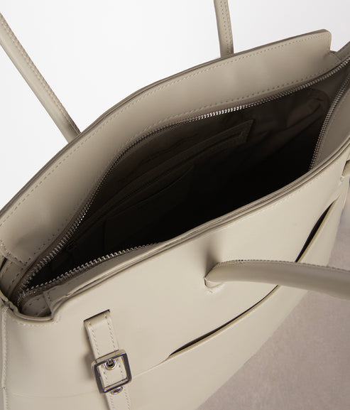 ADRIA Vegan Tote Bag - UPPEAL™ | Color: Pearl - variant::Pearl