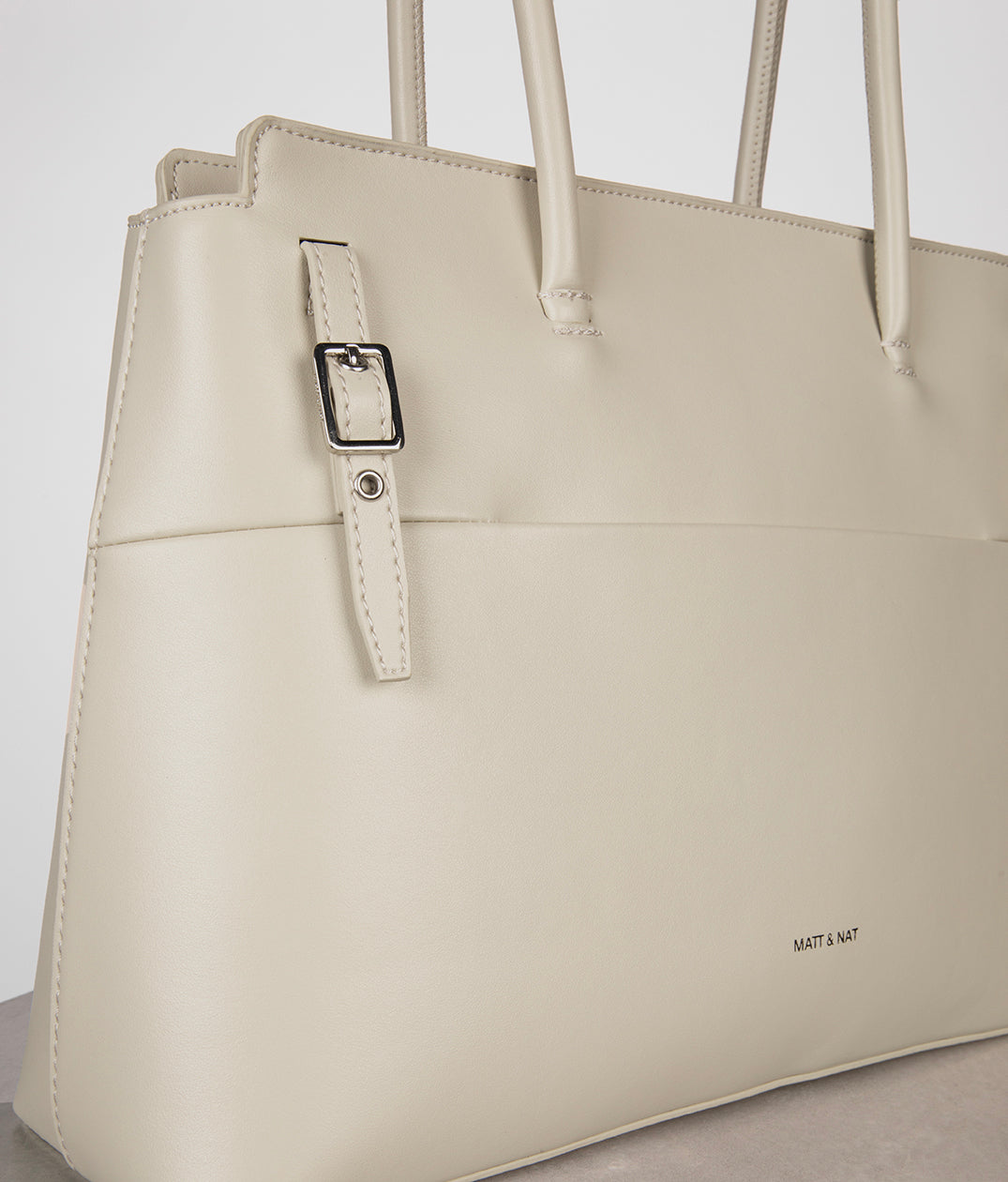 ADRIA Vegan Tote Bag - UPPEAL™ | Color: Pearl - variant::Pearl