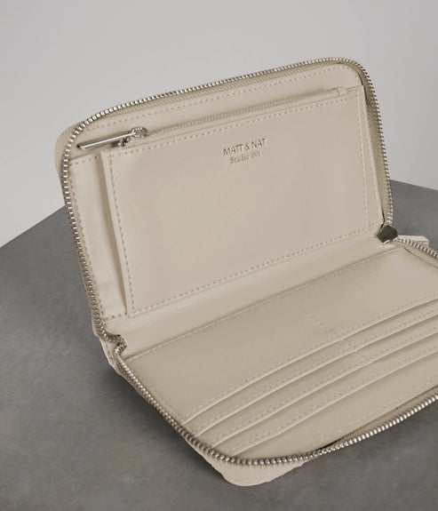 LEICI Vegan Wallet - UPPEAL™ | Color: Pearl - variant::pearl