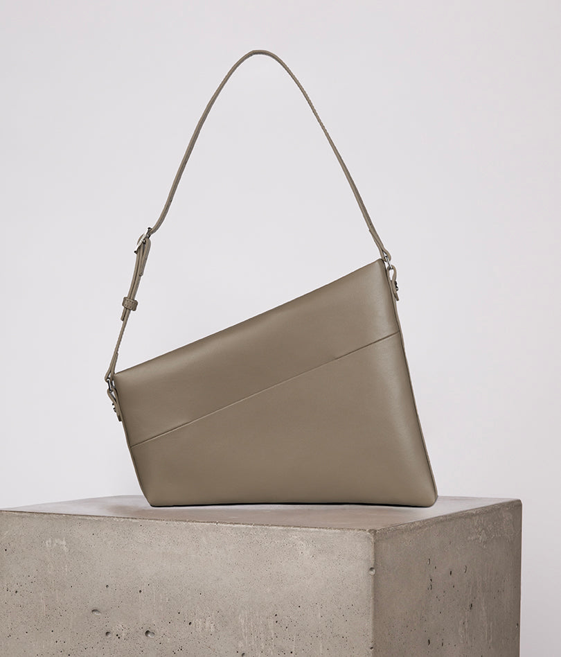 MAITRY Vegan Shoulder Bag - UPPEAL™ - UPPEAL™ | Color: Cappuccino - variant::cappuccino