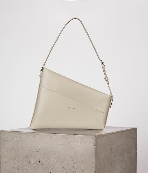 MAITRY Vegan Shoulder Bag - UPPEAL™ - UPPEAL™ | Color: Pearl - variant::pearl
