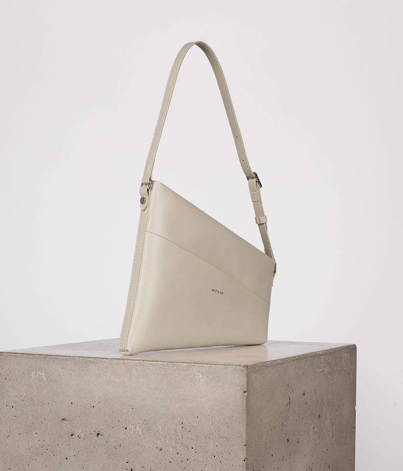 MAITRY Vegan Shoulder Bag - UPPEAL™ - UPPEAL™ | Color: Pearl - variant::pearl