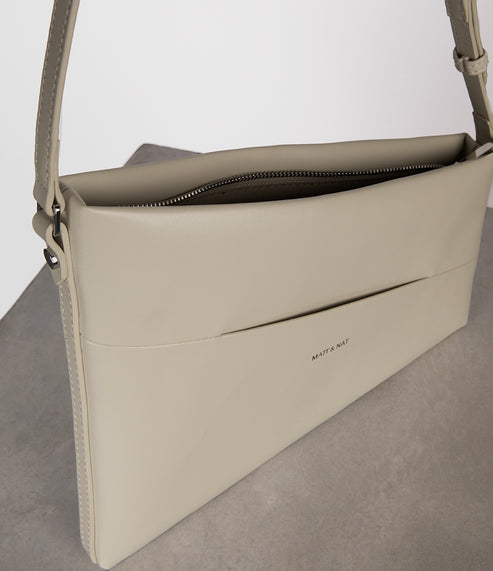 MAITRY Vegan Shoulder Bag - UPPEAL™ - UPPEAL™ | Color: Pearl - variant::pearl