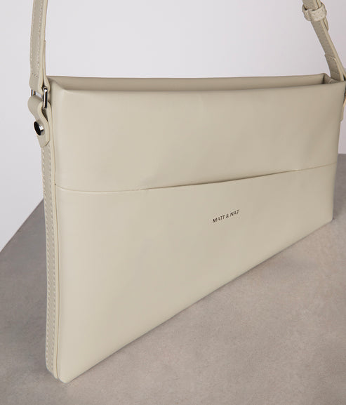 MAITRY Vegan Shoulder Bag - UPPEAL™ - UPPEAL™ | Color: Pearl - variant::pearl
