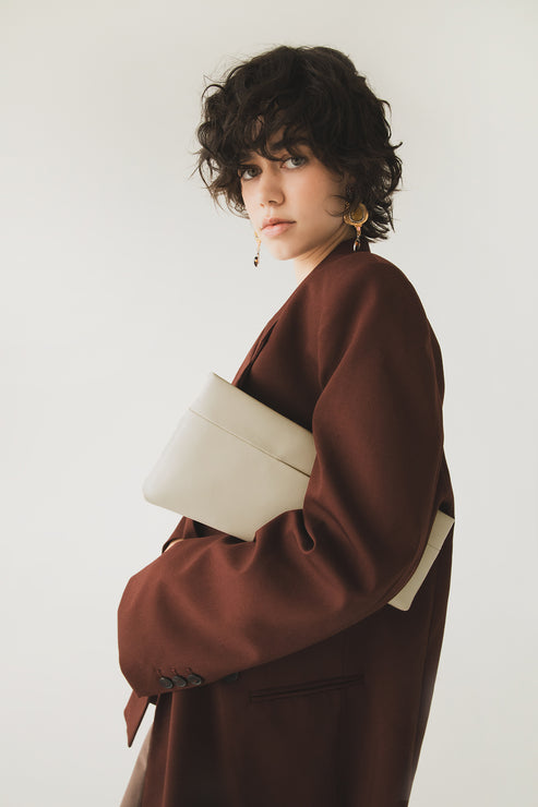 ORNELLA Vegan Clutch - UPPEAL™ | Color: Black - variant::black